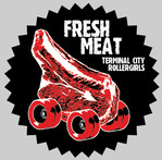 Germaine Koh - Terminal City Rollergirls Fresh Meat logo